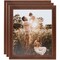 ArtToFrames 16x16 Inch Traditional Picture Frame, Multi Pack, Comes with Regular Glass (WOMPack-17-16x16)